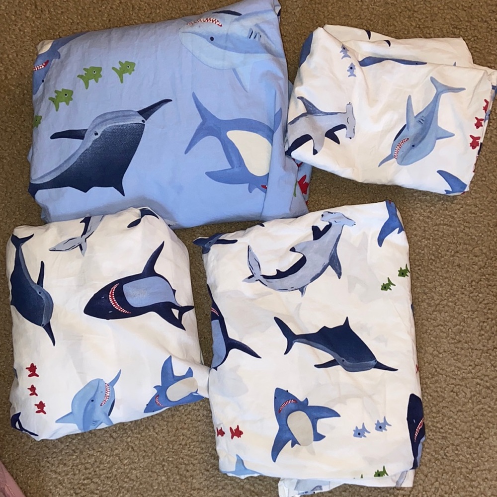 EUC pottery barn sheets